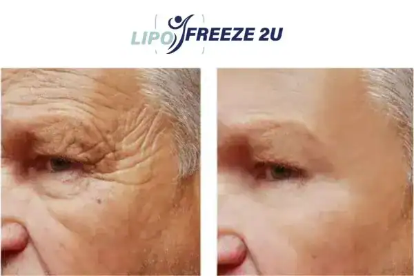Mens before and after Morpheus 8 Ilford results.
