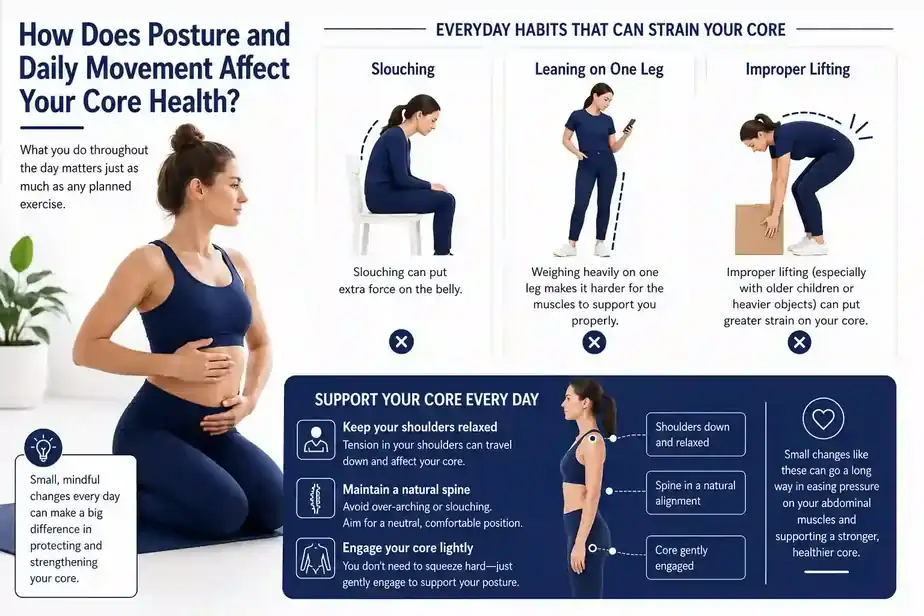 How Does Posture and Daily Movement Affect Your Core Health Ilford?